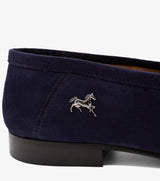 Cavalinho Gentleman Pointed Toe Suede Leather Loafers SKU 48170002.03 #color_navy