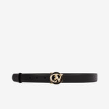 Signature CV By Cavalinho Black Leather Belt for Women SKU 58010618.01 #color_black