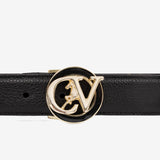 Signature CV By Cavalinho Black Leather Belt for Women SKU 58010618.01 #color_black