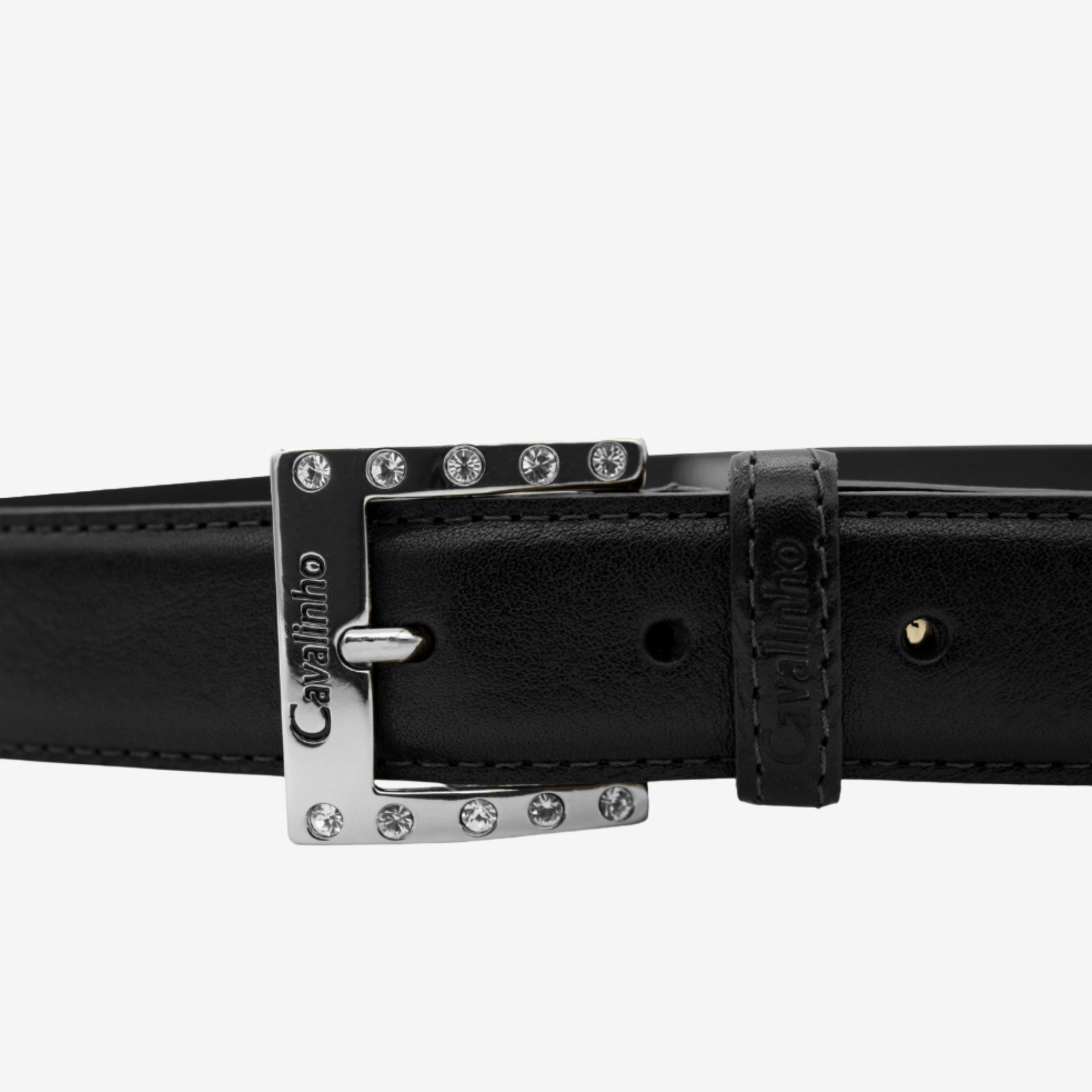 Cavalinho Classic Leather Belt for Women SKU 58010905.01.S #color_black, noir, preto