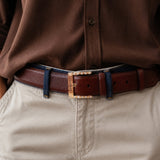 Cavalinho Classic Leather Belt for Women SKU 58010908.13 #color_saddlebrown, caramel, caramelo