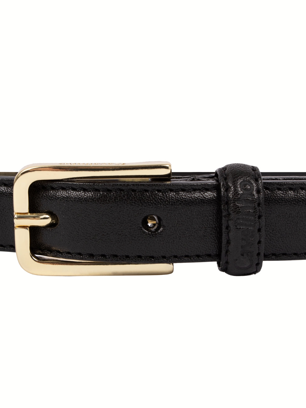 Cavalinho Classic Thin Leather Belt for Women SKU 58010913.01 #color_black