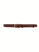 Cavalinho Classic Thin Leather Belt for Women SKU 58010913.13 #color_saddlebrown