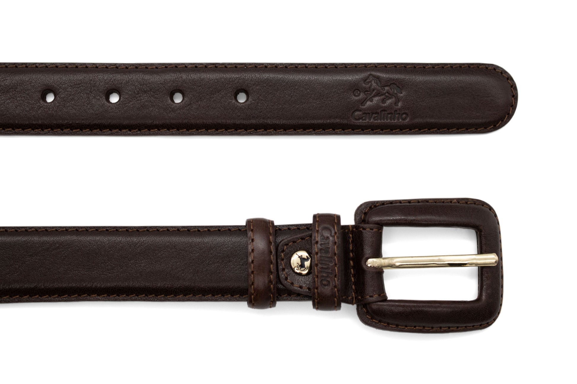 Cavalinho Classic Leather Belt - Brown Gold - 58010914.02_3_188ca350-930b-4c8c-9a63-c93655b029f4