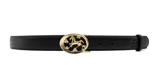 Cavalinho Cavalo Lusitano Belt - Black Gold - 58010917.01_1