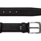Cavalinho Classic Smooth Leather Belt - Black Silver - 58020505.01_3