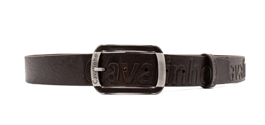 Cavalinho Men's Leather Belt - Brown Silver - 58020510.02_1