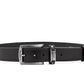 Cavalinho Classic Leather Belt - Black Silver - 58020512.01_1