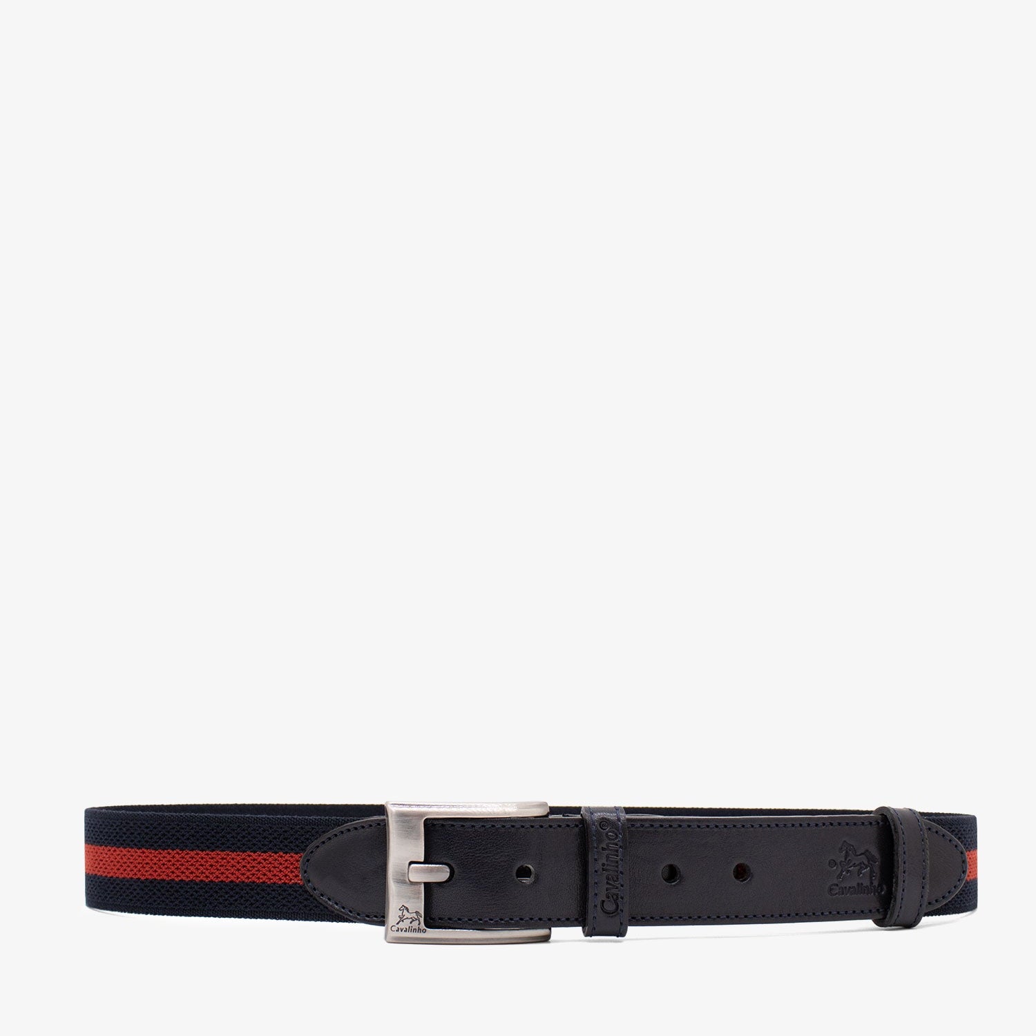 Cavalinho Men’s Cheval Sporty Designer Belt for Men SKU 58020528.03 #color_navy