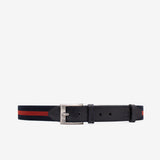 Cavalinho Men’s Cheval Sporty Designer Belt for Men SKU 58020528.03 #color_navy
