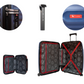 Cavalinho 2 Piece Hardside Luggage Set (14" & 24") - IndianRed - 68010003.2403.S1424._4