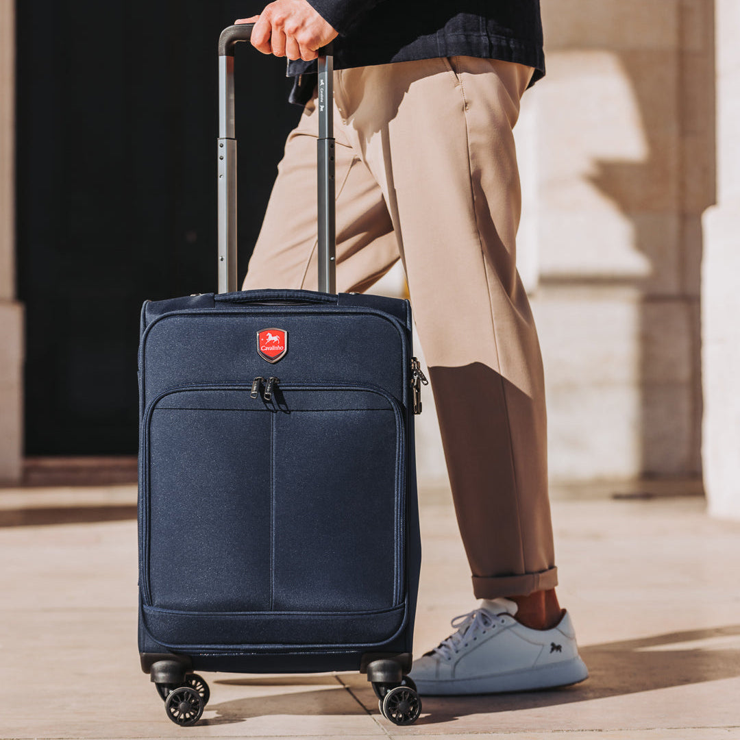 Cavalinho 19" Carry-on Softside Cabin Luggage SKU 68020003.03.19 #color_navy, black
