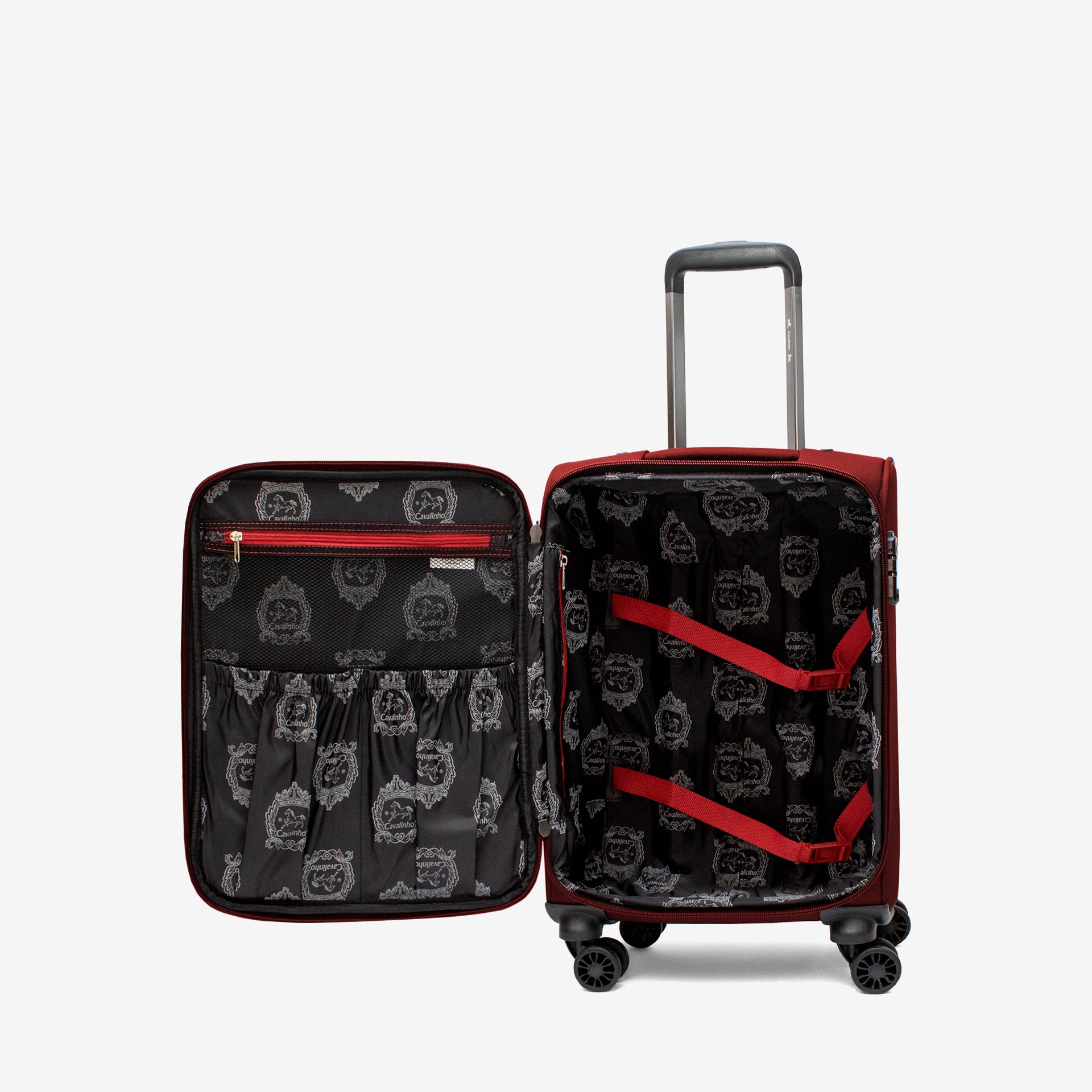 Cavalinho 19" Carry-on Softside Cabin Luggage SKU 68020003.04.19 #color_red