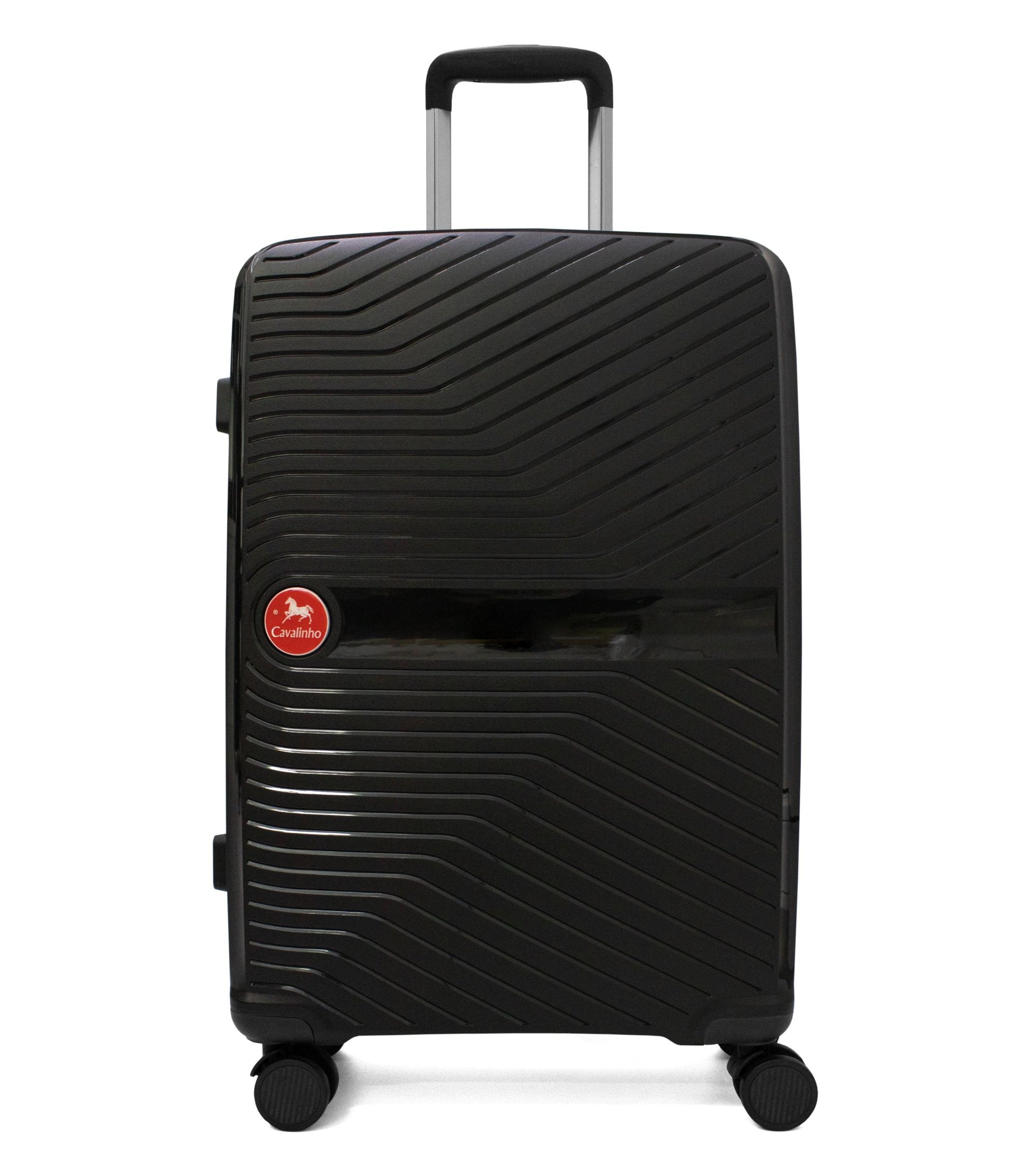 Cavalinho Colorful Check-in Hardside Luggage (24") - 24 inch Black - 68020004.01.24_1