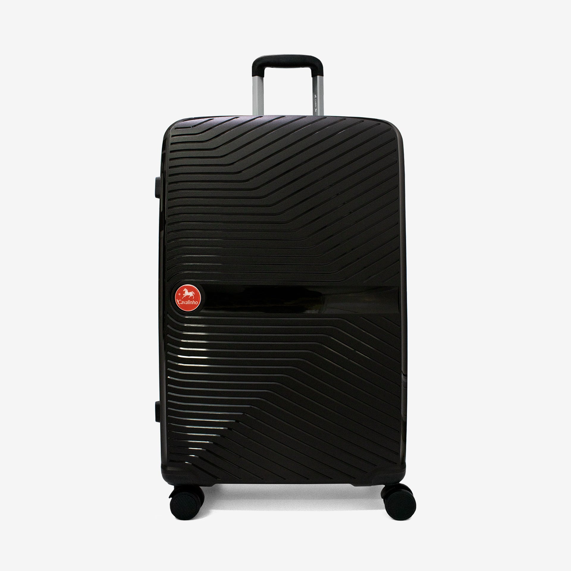 Cavalinho Colorful Check-in Hardside Luggage (28") SKU 68020004.01.28 #color_Black