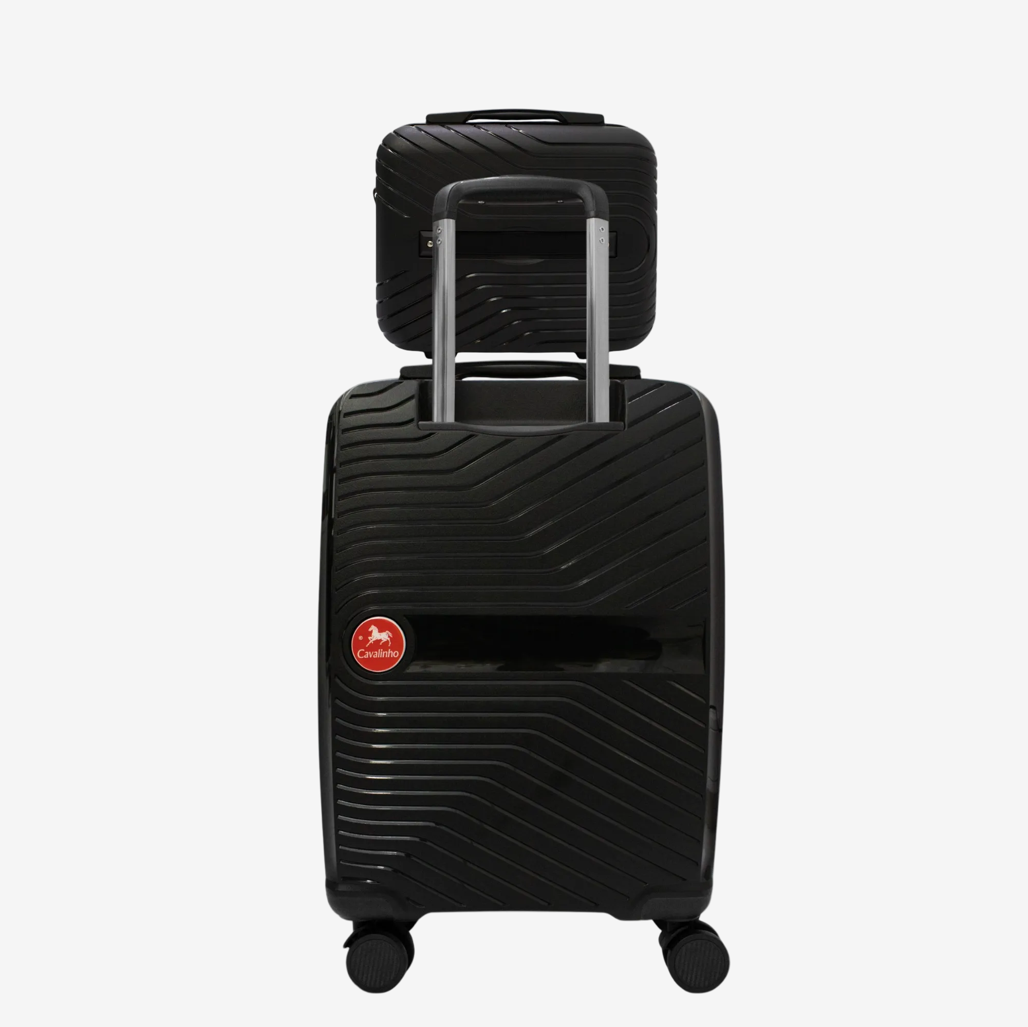 Cavalinho Canada & USA Colorful 2 Piece Luggage Set (15" & 19") 68020004 #color_black, navy, red, beige, lightyellow, green, grey, pink, orange, lilac, ocean blue, pastel blue, forest green