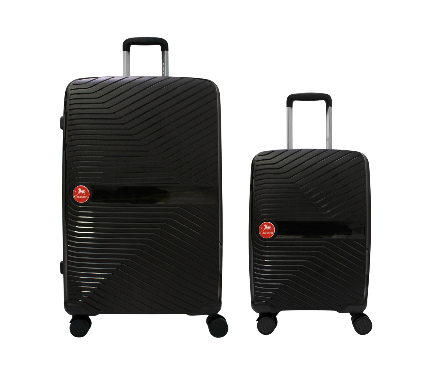 Cavalinho Colorful 2 Piece Luggage Set (19" & 28") - Black Black - 68020004.0101.S1928._1