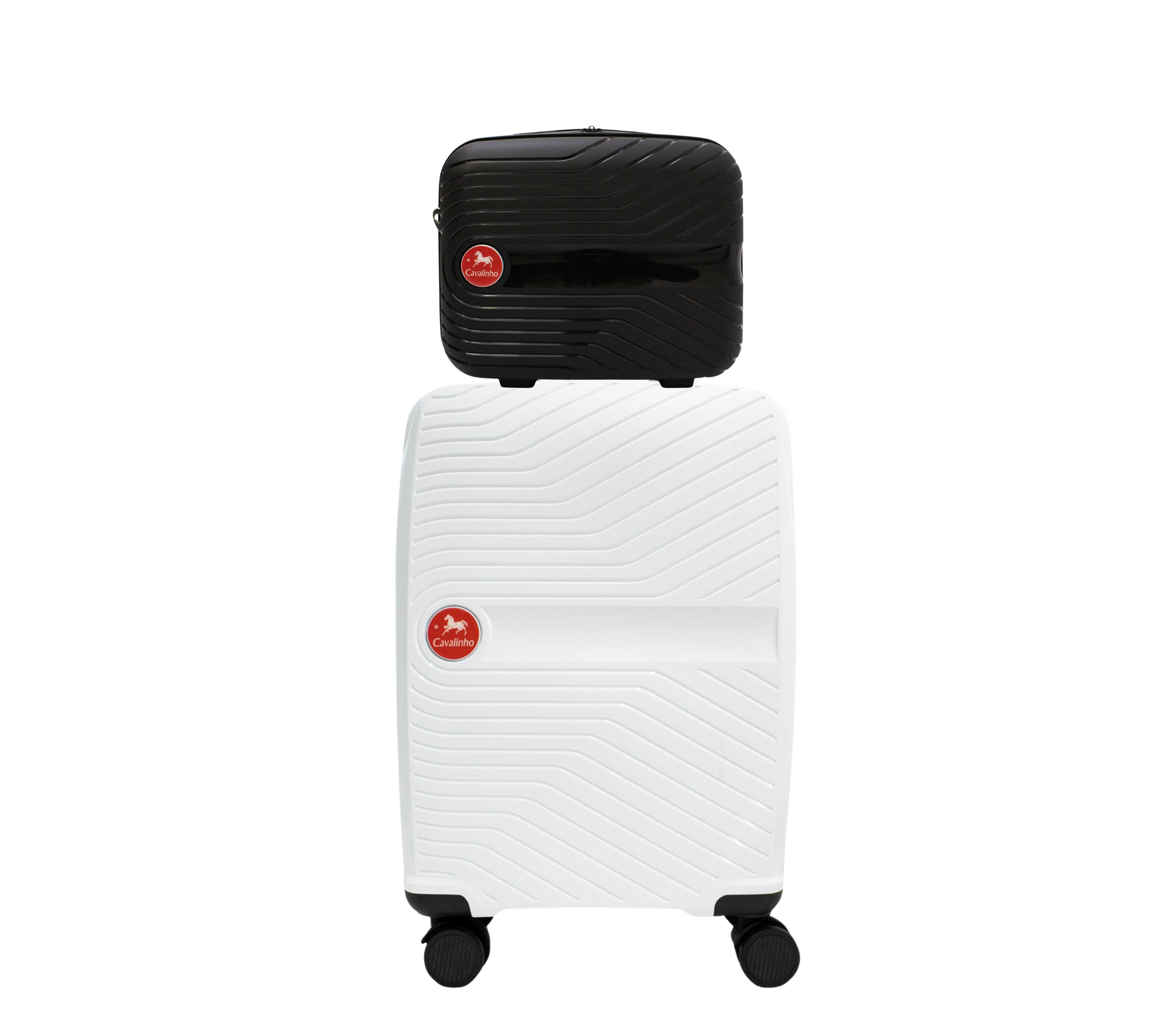 #color_ Black White | Cavalinho Canada & USA Colorful 2 Piece Luggage Set (15" & 19") - Black White - 68020004.0106.S1519._1