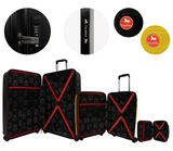 #color_ Black Yellow Black | Cavalinho Canada & USA Colorful 3 Piece Luggage Set (15", 19" & 28") - Black Yellow Black - 68020004.010801.S151928._4