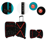 #color_ Black DarkTurquoise | Cavalinho Canada & USA Colorful 2 Piece Luggage Set (15" & 19") - Black DarkTurquoise - 68020004.0125.S1519._4