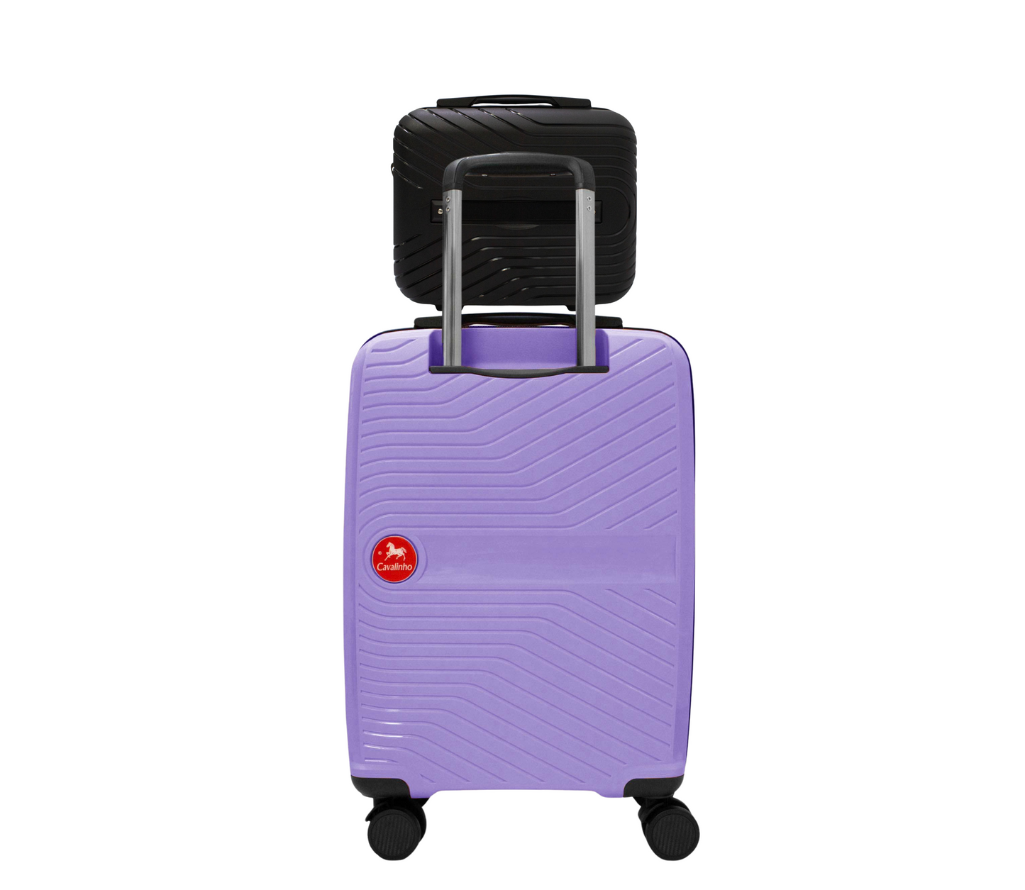 Cavalinho Canada & USA Colorful 2 Piece Luggage Set (15" & 19") - Black Lilac - 68020004.0139.S1519._2