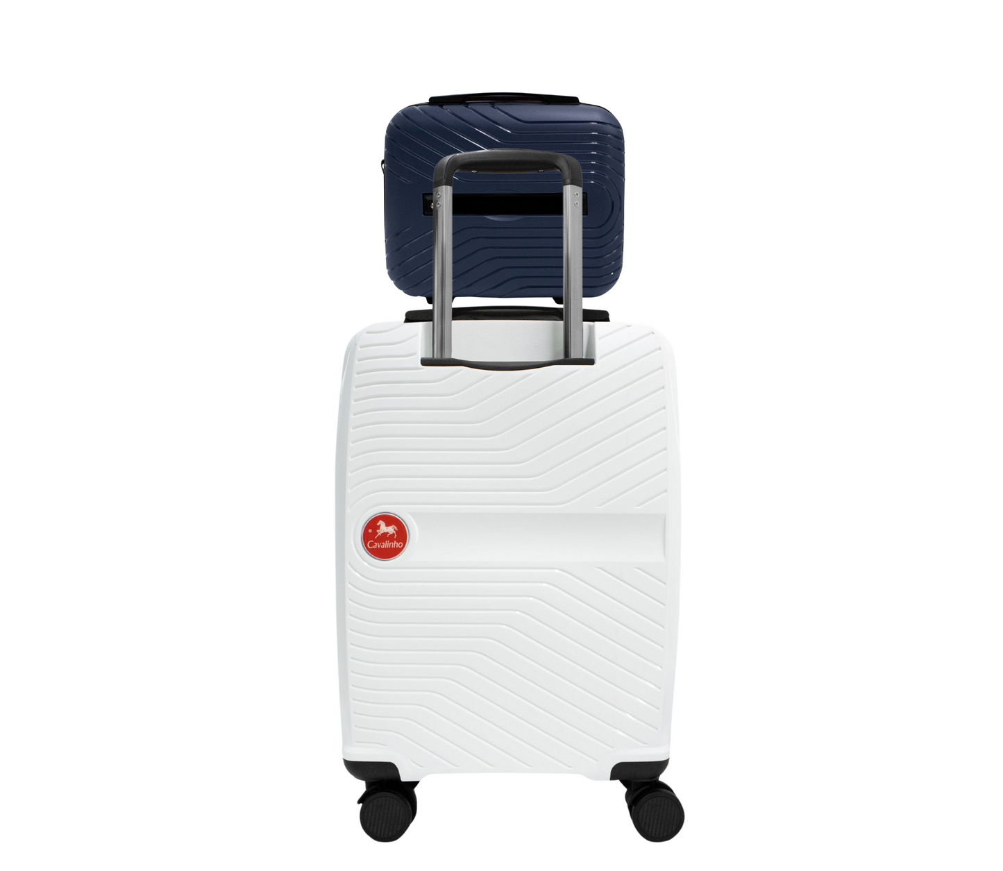 #color_ Navy White | Cavalinho Canada & USA Colorful 2 Piece Luggage Set (15" & 19") - Navy White - 68020004.0306.S1519._2