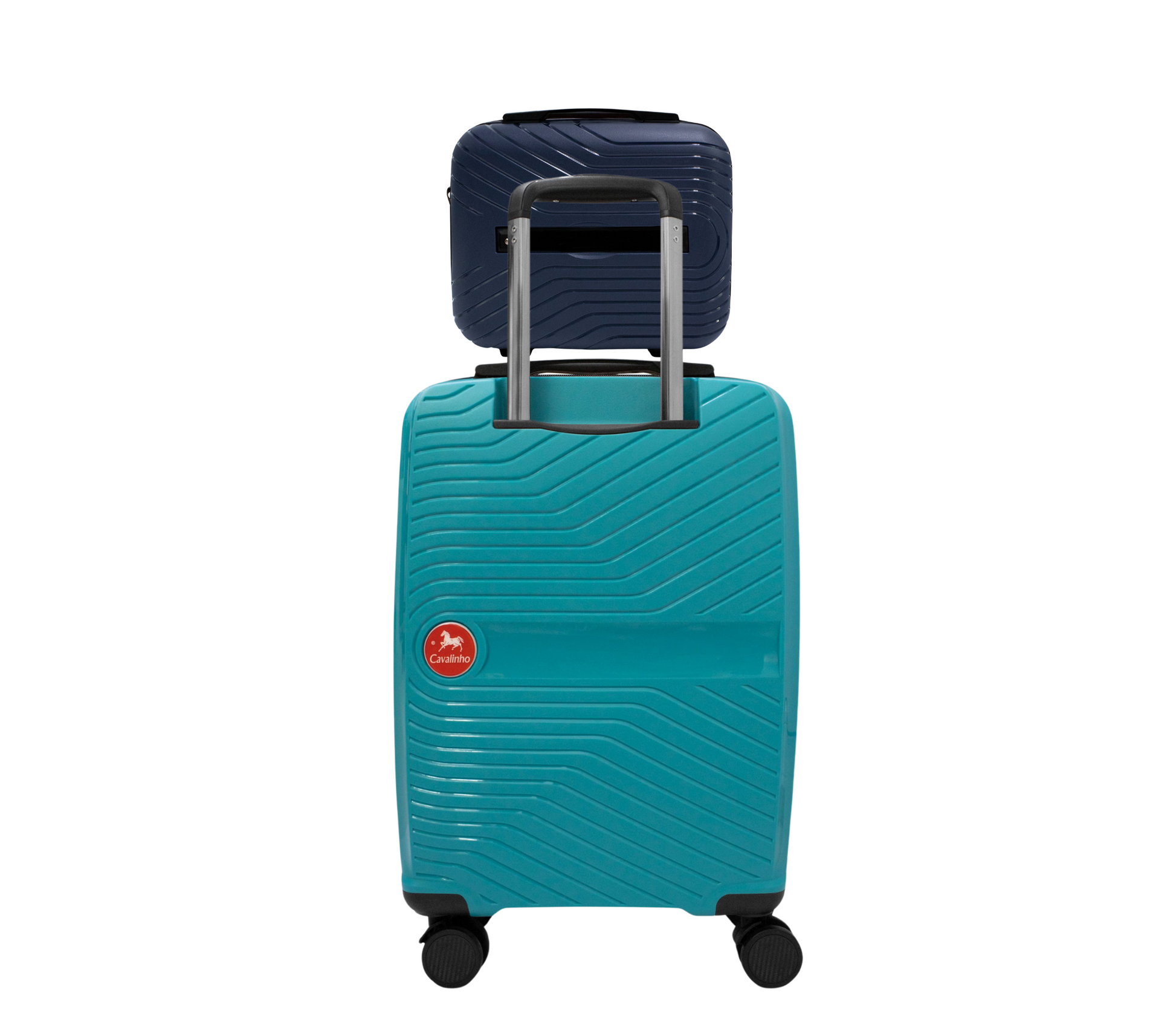 Cavalinho Canada & USA Colorful 2 Piece Luggage Set (15" & 19") - Navy DarkTurquoise - 68020004.0325.S1519._2