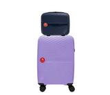 #color_ Navy Lilac | Cavalinho Canada & USA Colorful 2 Piece Luggage Set (15" & 19") - Navy Lilac - 68020004.0339.S1519._1