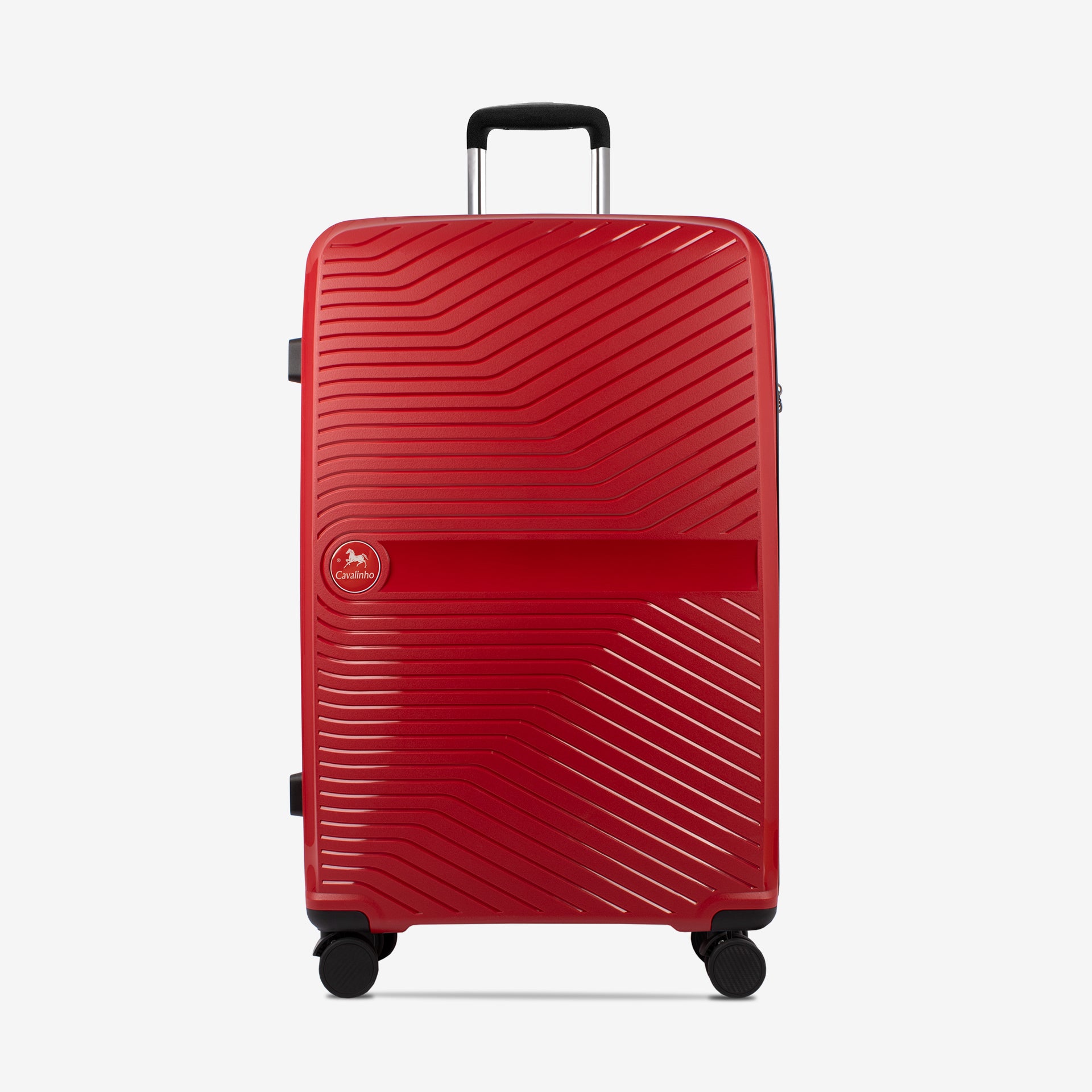 Cavalinho Colorful Red Check-in Hardside Luggage (28") SKU 68020004.04.28 #color_red
