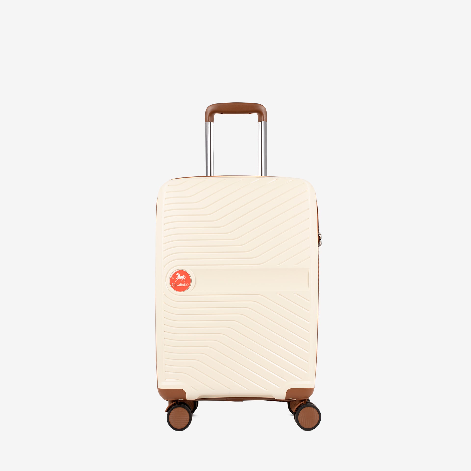 Cavalinho Colorful Beige Carry-on Hardside Luggage (19") SKU 68020004.05.19 #color_beige, bege