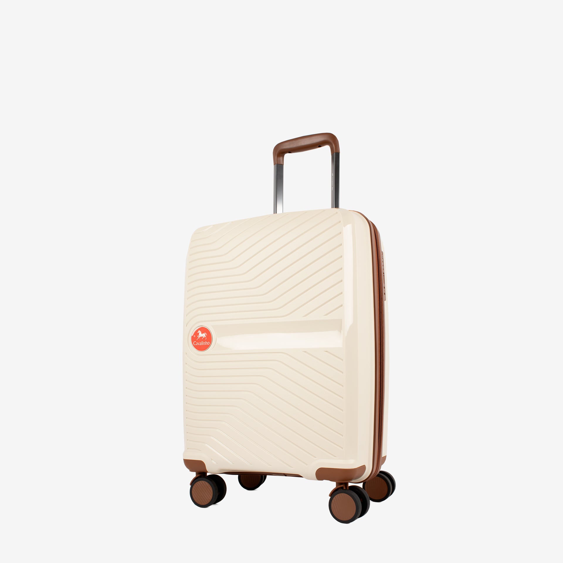 Cavalinho Colorful Beige Carry-on Hardside Luggage (19") SKU 68020004.05.19 #color_beige, bege