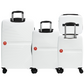 Cavalinho Canada & USA 4 Piece Set of Colorful Hardside Luggage (15", 19", 24", 28") - White - 68020004.06.S4_3