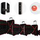 Cavalinho Canada & USA 4 Piece Set of Colorful Hardside Luggage (15", 19", 24", 28") - White - 68020004.06.S4_4