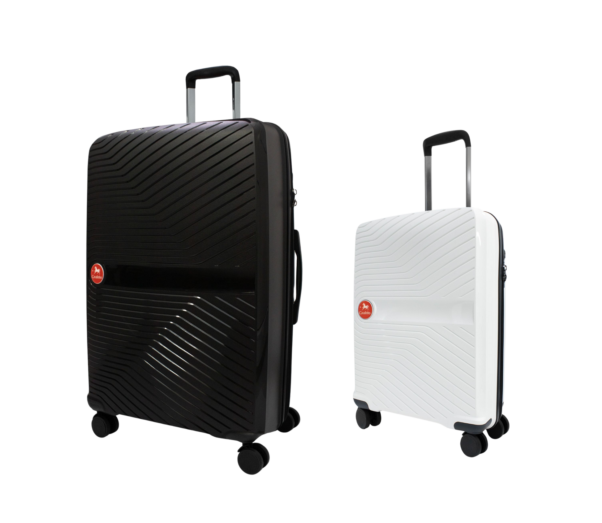 Cavalinho Colorful 2 Piece Luggage Set (19" & 28") - White Black - 68020004.0601.S1928._2