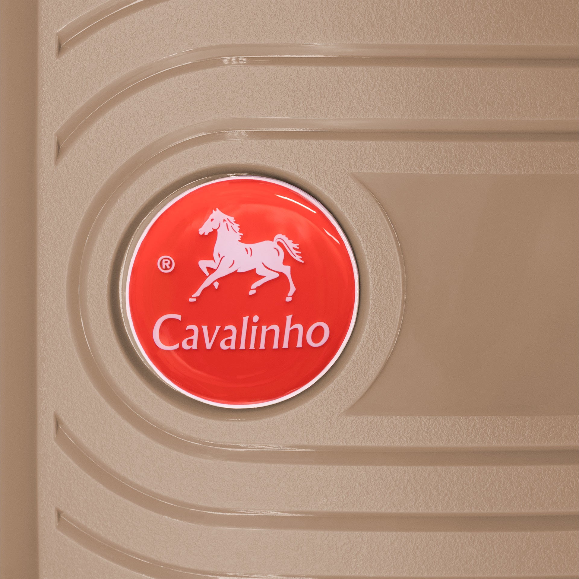 Cavalinho Colorful Carry-on Hardside Luggage (19") SKU 68020004.07.19 #color_sand