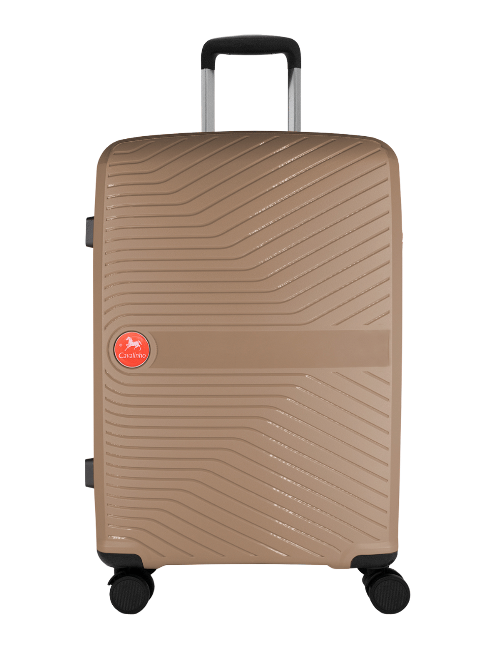 Cavalinho Colorful Check-in Hardside Luggage (24") SKU 68020004.07.24 #color_sand