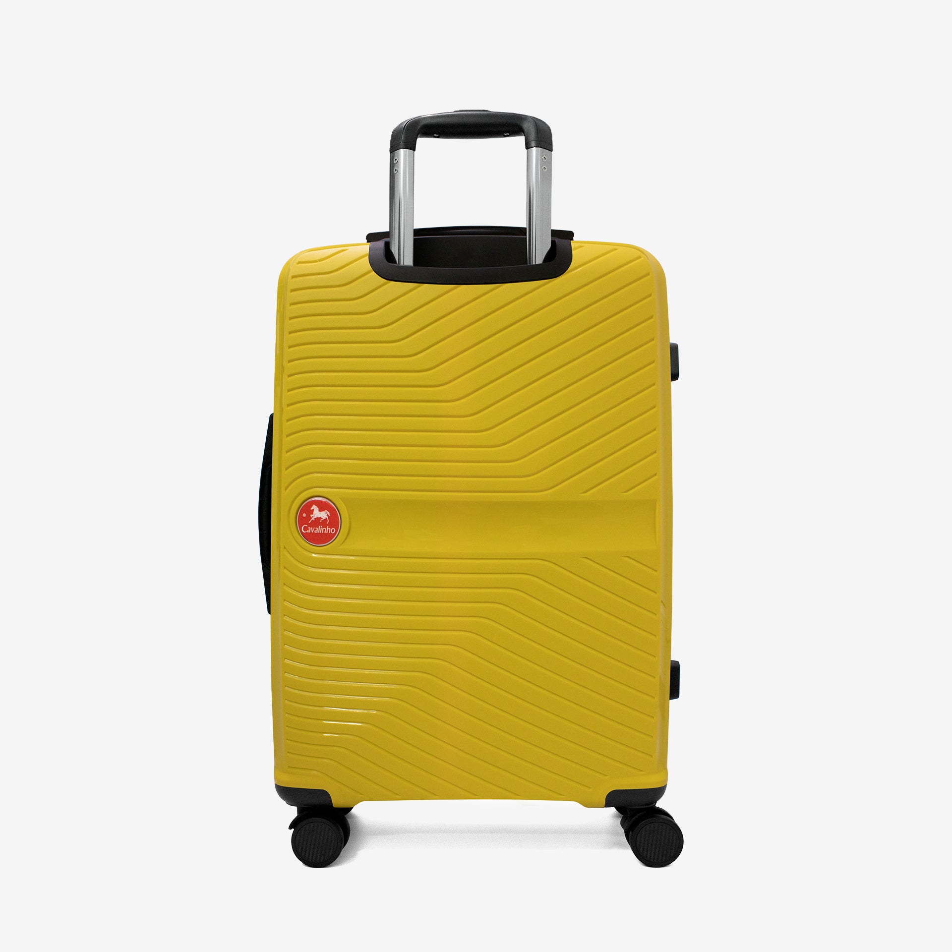 Cavalinho Colorful Check-in Hardside Luggage (24") SKU 68020004.08.24 #color_Yellow