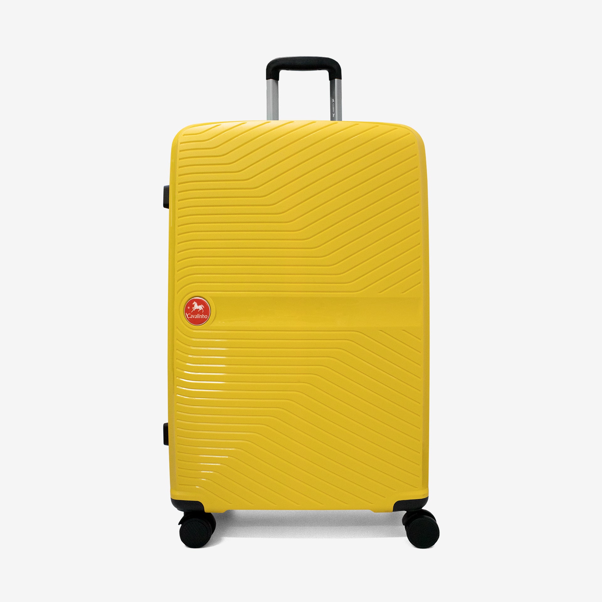 Cavalinho Colorful Check-in Hardside Luggage (28") SKU 68020004.08.28 #color_Yellow