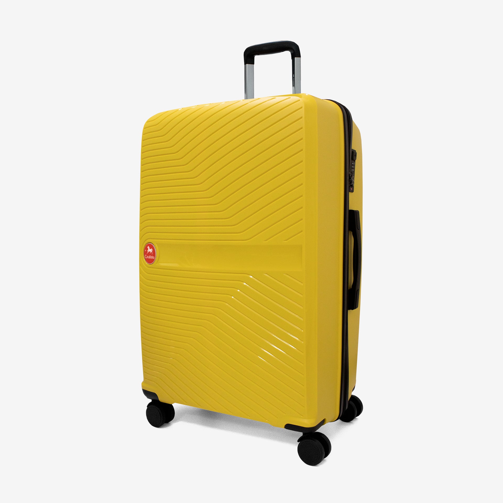 Cavalinho Colorful Check-in Hardside Luggage (28") SKU 68020004.08.28 #color_Yellow