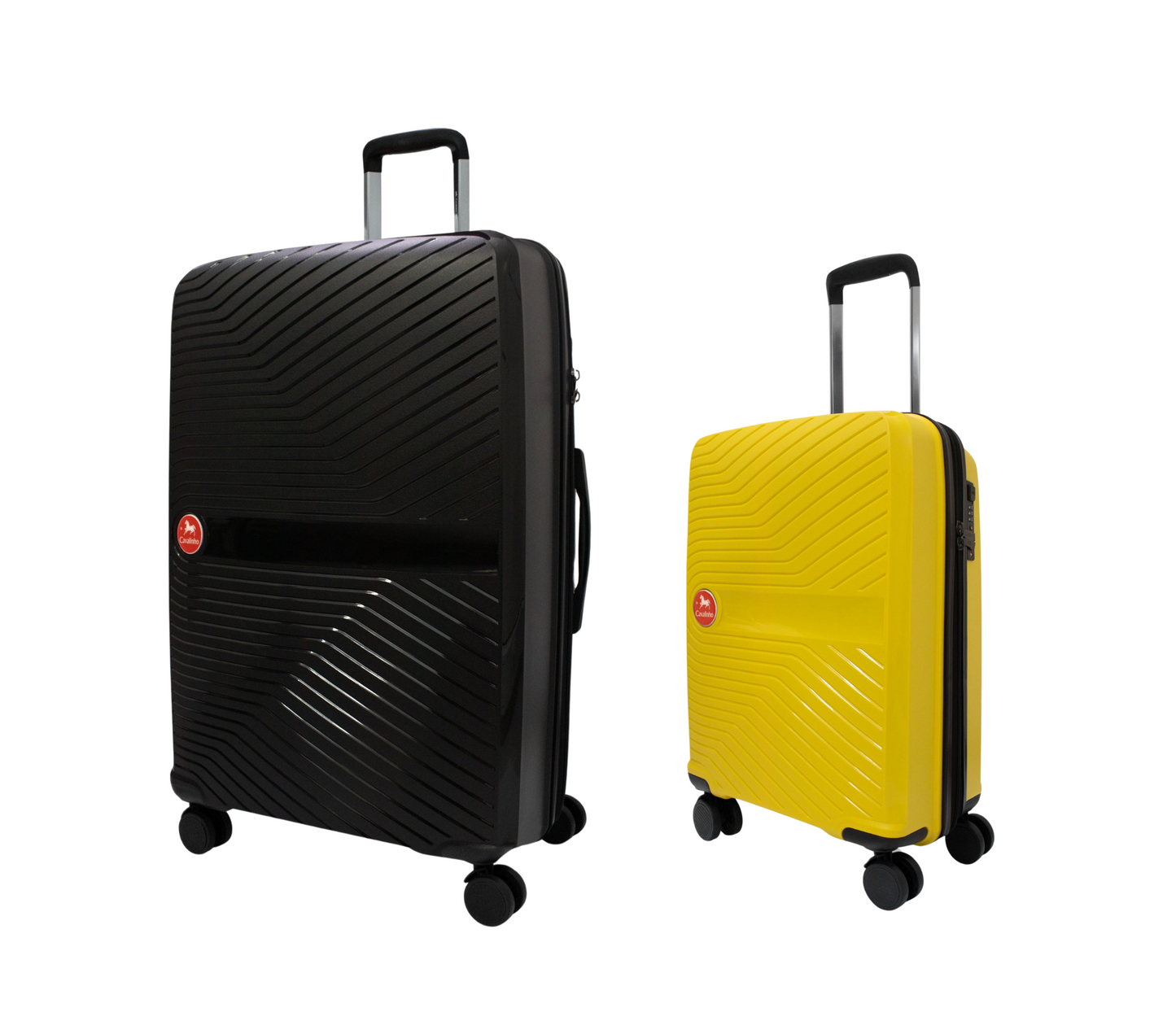 Cavalinho Colorful 2 Piece Luggage Set (19" & 28") - Yellow Black - 68020004.0801.S1928._2