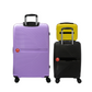 Cavalinho Colorful 3 Piece Luggage Set (15", 19" & 28") - Yellow Black Lilac - 68020004.080139.S151928._3