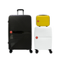 Cavalinho Colorful 3 Piece Luggage Set (15", 19" & 28") - Yellow White Black - 68020004.080601.S151928._1