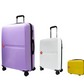 Cavalinho Colorful 3 Piece Luggage Set (15", 19" & 28") - Yellow White Lilac - 68020004.080639.S151928._2