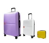 #color_ Yellow White Lilac | Cavalinho Canada & USA Colorful 3 Piece Luggage Set (15", 19" & 28") - Yellow White Lilac - 68020004.080639.S151928._2