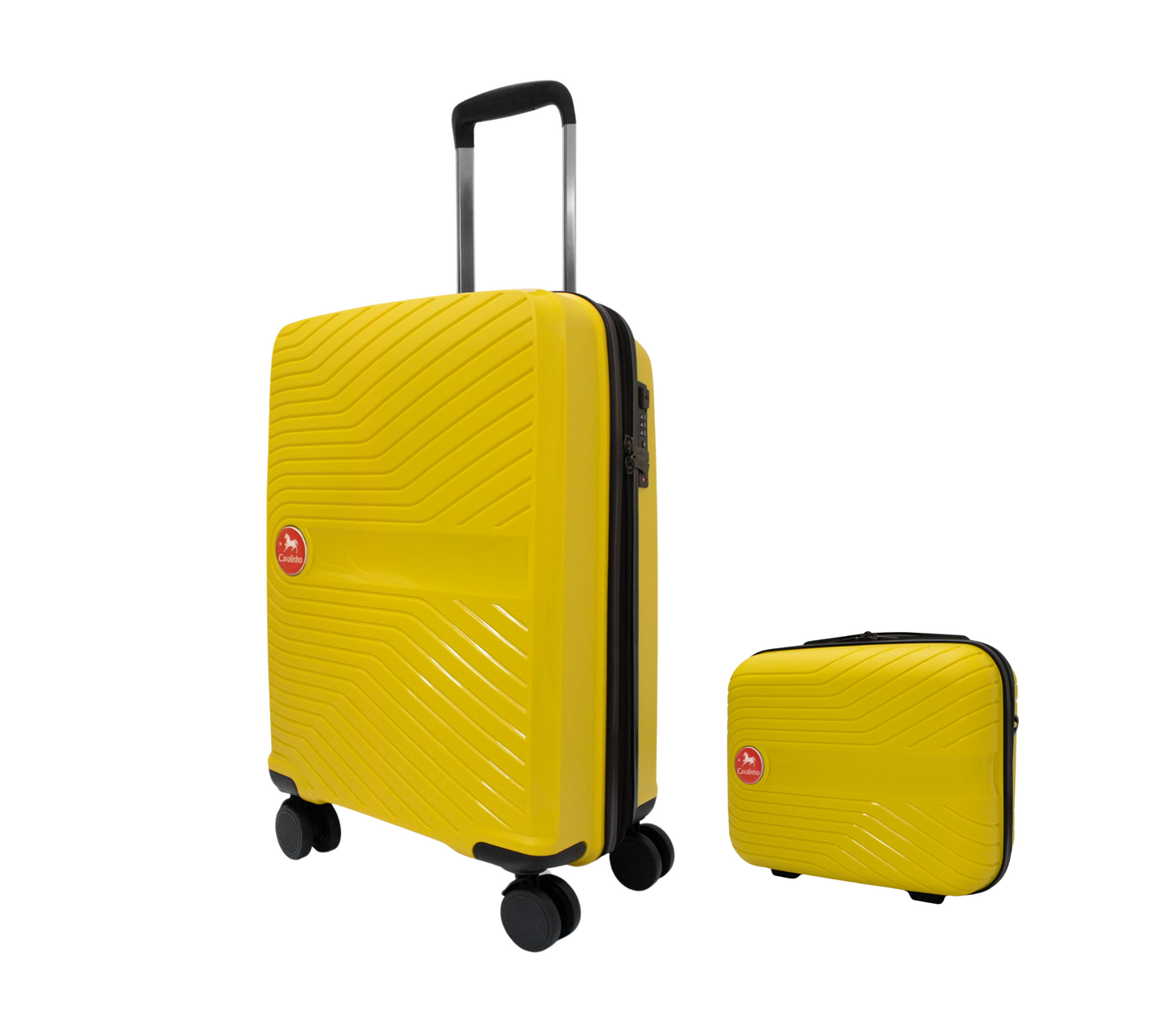 Cavalinho Canada & USA Colorful 2 Piece Luggage Set (15" & 19") - Yellow Yellow - 68020004.0808.S1519._3