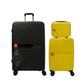 Cavalinho Colorful 3 Piece Luggage Set (15", 19" & 28") - Yellow Yellow Black - 68020004.080801.S151928._1