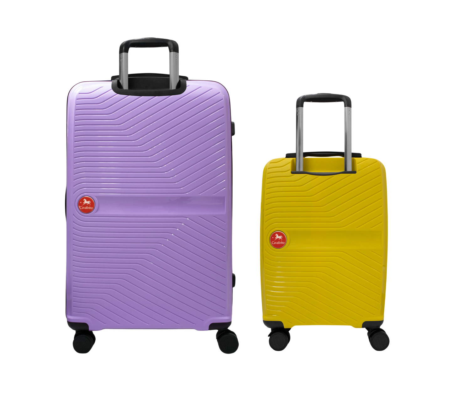Cavalinho Colorful 2 Piece Luggage Set (19" & 28") - Yellow Lilac - 68020004.0839.S1928._3
