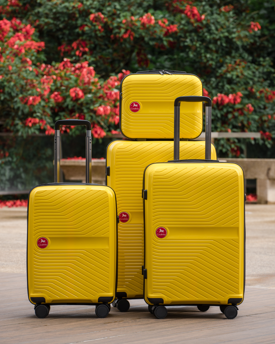 #color_ Yellow | Cavalinho Canada & USA 4 Piece Set of Colorful Hardside Luggage (15", 19", 24", 28") - Yellow - 68020004.08_20d98ac6-2a1a-41aa-b1e9-6ed900283138