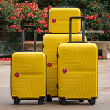 Cavalinho Colorful Yellow Hardside Luggage Set SKU 68020004.08.28 #color_Yellow