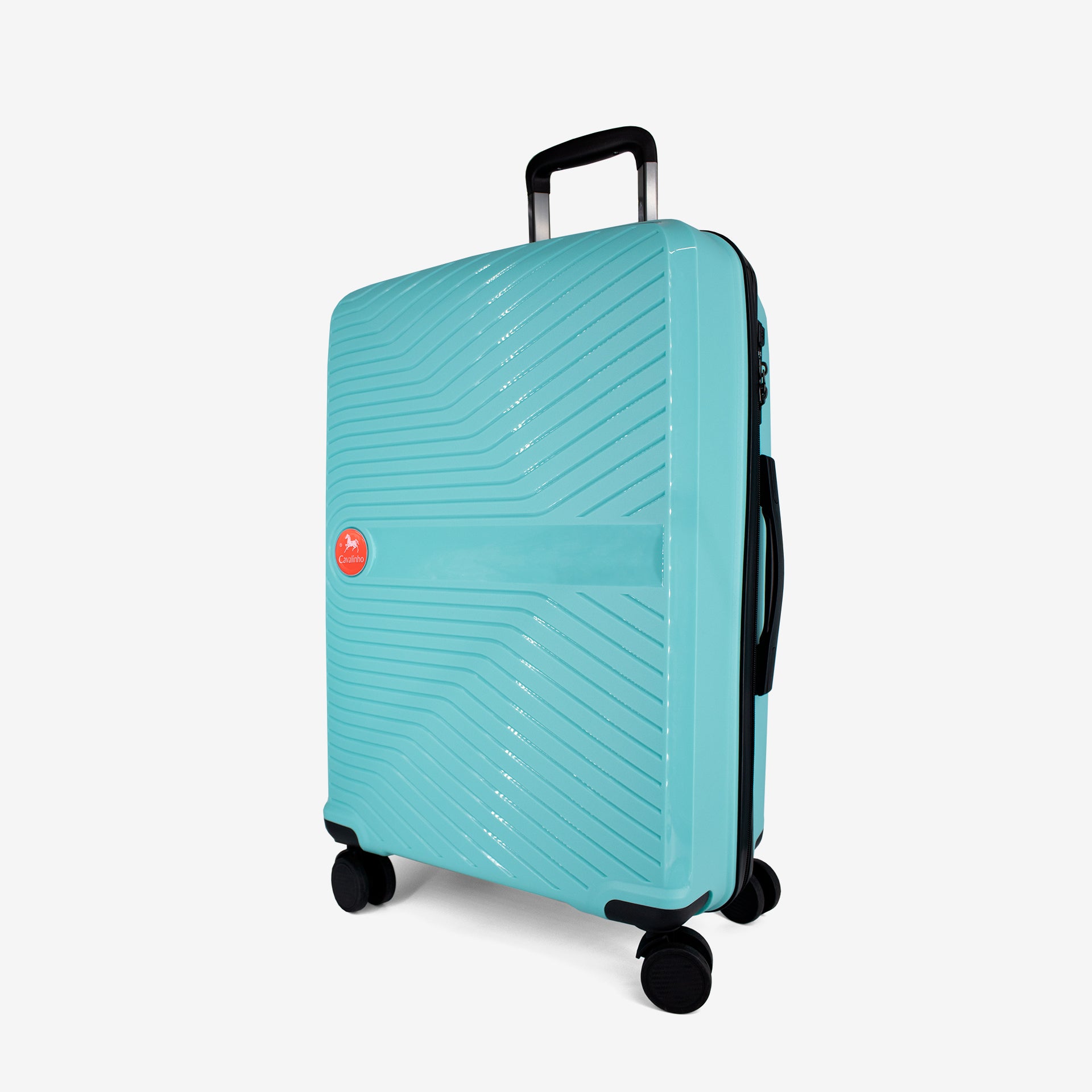 Cavalinho Colorful Check-in Hardside Luggage (24") SKU 68020004.10.24 #color_LightBlue